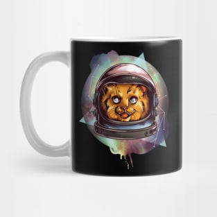 Astro Kitty Starry Night Mug